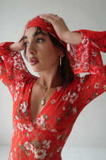 Load image into Gallery viewer, The Lace Dress - Red
