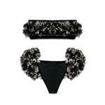 Load image into Gallery viewer, Black Leopard Bikini
