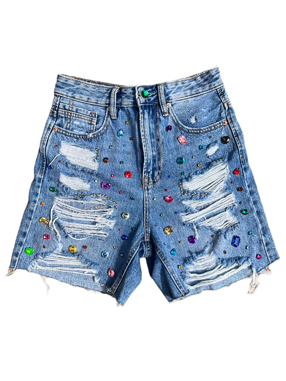 Bejewelled Shorts