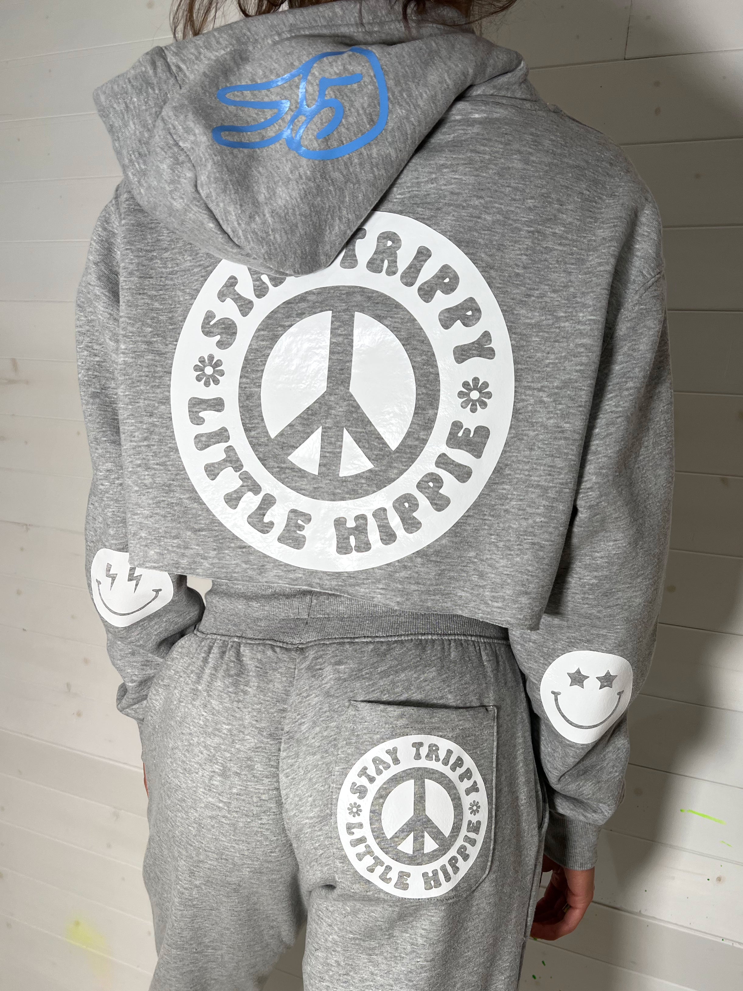 Cropped Hippie Tracksuit